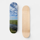 Nature sky persoonlijk skateboard (Voorkant)