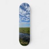 Nature sky persoonlijk skateboard (Voorkant)