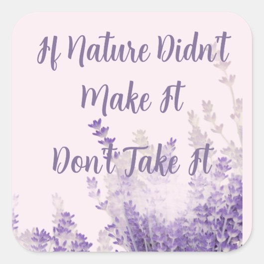 Nature Sticker (Voorkant)