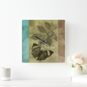 Nature Trio Dream Vierkante Klok (Huis)