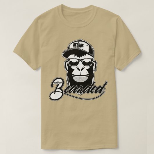 Naturel Bearded Ape Monkey 1 T-shirt (Design voorkant)