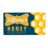 Naturel | Biologische honing | Zuivere honing | Bo Etiket (Voorkant)