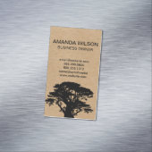 Naturel | Boom | tuinieren | landschapsarchitectuu Magnetisch Visitekaartje (Voorbeeld)