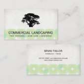 Naturel | Boom | tuinieren | landschapsarchitectuu Visitekaartje (Voorkant / Achterkant)