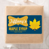 Naturel | Pannenkoekensiroop | Biologische ahornsi Etiket (Insitu)