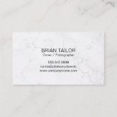 Naturel | Waterverf Visitekaartje (Achterkant)