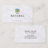 Naturel | Waterverf Visitekaartje (Voorkant / Achterkant)