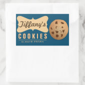 Naturel | zelfgebakken | fijnproever | Handgemaakt Rechthoekige Sticker (Tas)