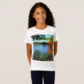 Naturen aan fietsers t-shirt (Voorkant volledig)
