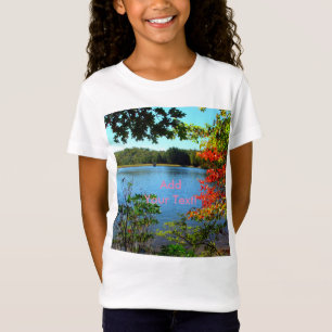Naturen aan fietsers t-shirt