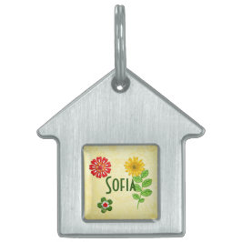 Naturen Bounty Jeweled PERSONALIZED Huisdieren Naamplaatje