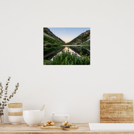 Naturen Bouquet / / / Floral foreground Poster (Keuken)