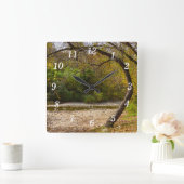 Naturen Cirkel Wandklok (Huis)