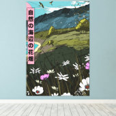 Naturen Costal Meadow Canvas Afdruk (Insitu (Houten vloer))