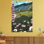 Naturen Costal Meadow Canvas Afdruk (Insitu (Woonkamer))
