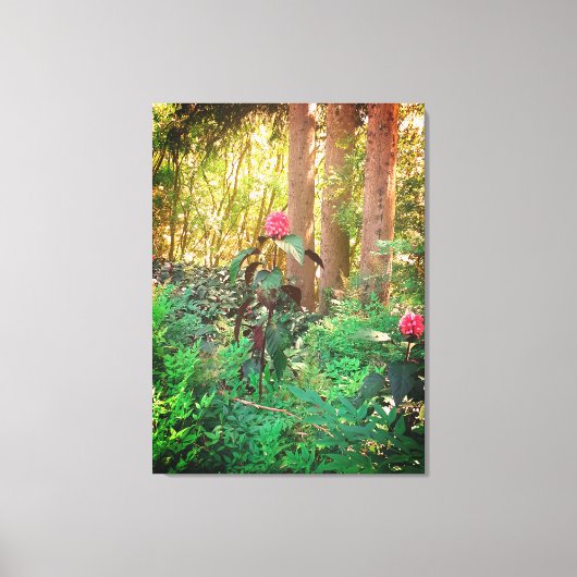 Naturen geschenken, uitgerekt canvas (Voorkant)