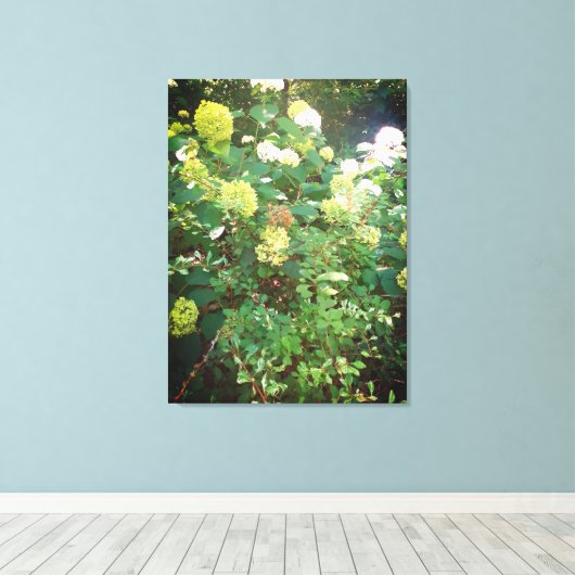 Naturen geschenken, uitgerekt canvas (Insitu (Houten vloer))