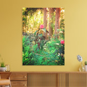 Naturen geschenken, uitgerekt canvas afdruk (Insitu (Woonkamer))