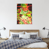 Naturen geschenken, uitgerekt canvas afdruk (Insitu (Slaapkamer))
