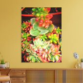 Naturen geschenken, uitgerekt canvas afdruk (Insitu (Woonkamer))