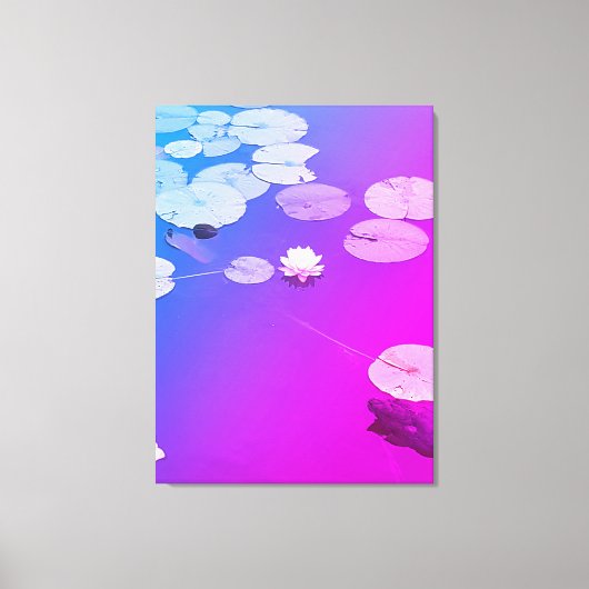 Naturen geschenken, uitgerekt canvas afdruk (Voorkant)