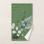 NATUREN GIFT GREEN 2 BOTANISCHE TOWEL SET BAD HANDDOEK (Handdoek)