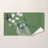 NATUREN GIFT GREEN 2 BOTANISCHE TOWEL SET BAD HANDDOEK (Handdoek)