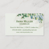 Naturen Green Counseling Ministry 2 Visitekaartje (Voorkant)