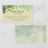 Naturen Green Counseling Ministry Visitekaartje (Voorkant / Achterkant)