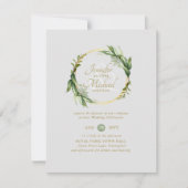 Naturen houden van Greenery Wreath Wedding (Voorkant)