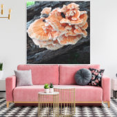 Naturen Kip van de bossen Eetbare paddenstoel Canvas Afdruk (Insitu (Woonkamer))