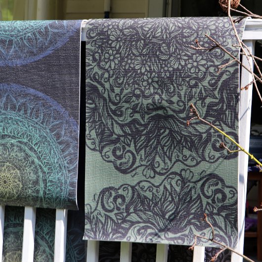 Naturen Mandalas Yogamat
