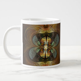 Naturen Matrix Bumble Bee Abstract Grote Koffiekop