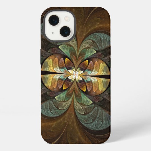 Naturen Matrix Bumble Bee Abstract iPhone Hoesje (Achterkant)
