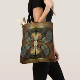 Naturen Matrix Bumble Bee Abstract Tote Bag