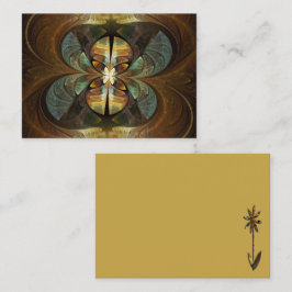 Naturen Matrix Bumble Bee Abstract Visitekaartje