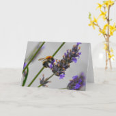 Naturen Prachtige werknemers Kaart (Gele Bloem)