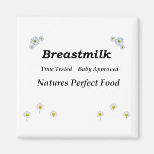Naturen voor moedermelk Perfect food Magneet