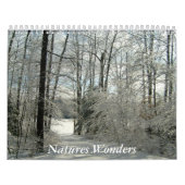 Naturen Wonders-Calendar Kalender (Hoes)