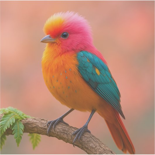 Nature's Beauty in One Frame Sticker (Voorkant)