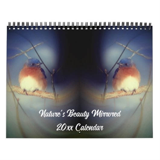 Nature's Beauty Mirrored Photography Kalender (Hoes)