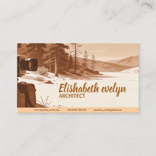 Nature's Frame Visitekaartje (Voorkant)