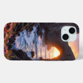 Nature's Gateway: The Flowering Sea Arch Case-Mate iPhone Case (Achterkant (horizontaal))