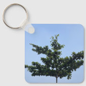 Nature's Harmony Keychain - Carry the Serenity wit (Voorkant)