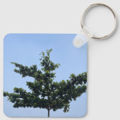 Nature's Harmony Keychain - Carry the Serenity wit (Achterkant)