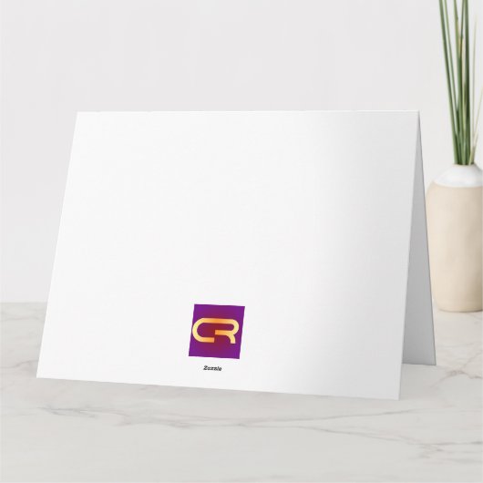 Nature's Hug in a Cute Red Panda Kaart (Achterkant)