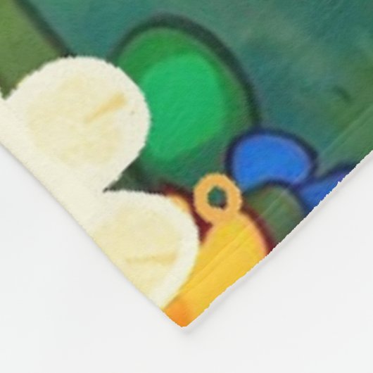 "Nature's Playful Side" Fleece Deken (Hoek)