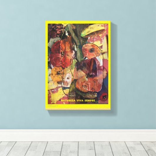 NATUREZA VIVA - Impressão em Tela Canvas Afdruk (Insitu (Houten vloer))