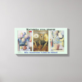 NATUREZA VIVA SEMPRE - IMPRESSAO EM TELA CANVAS AFDRUK