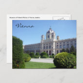 naturhistisches wenen briefkaart (Voorkant / Achterkant)